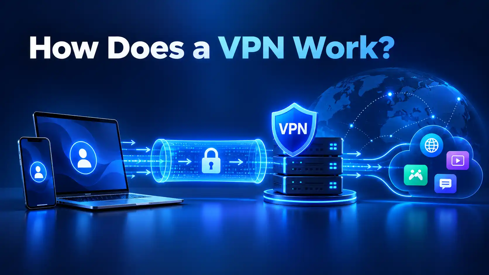 how does a vpn work?