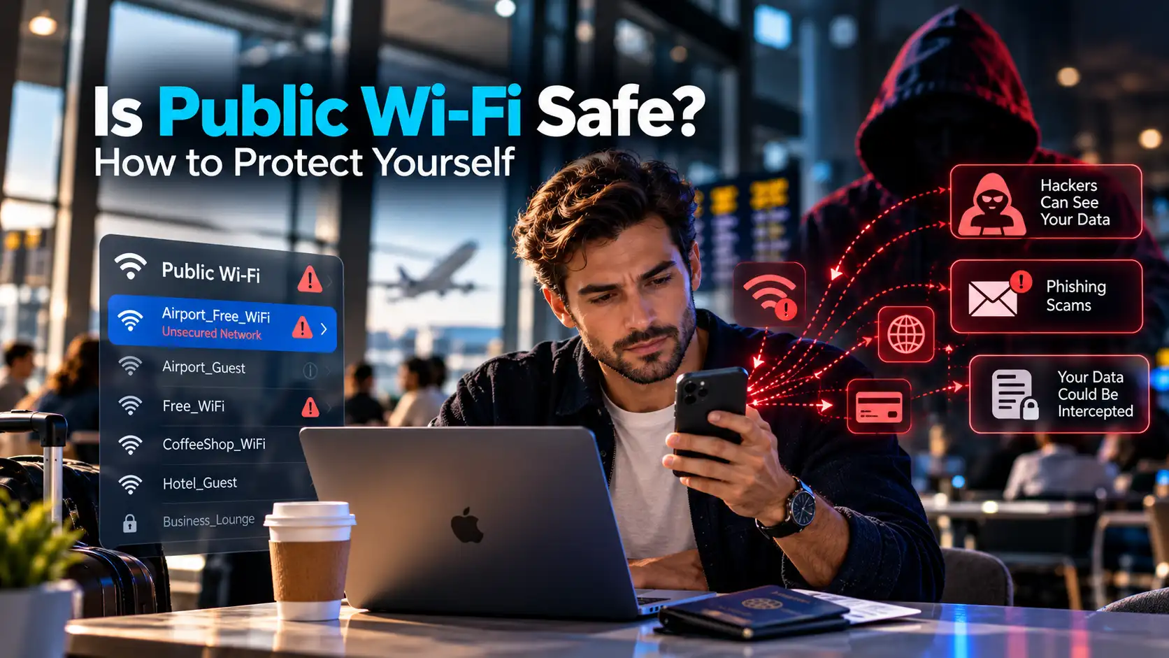 Is Public Wi-Fi Safe? How to Protect Yourself